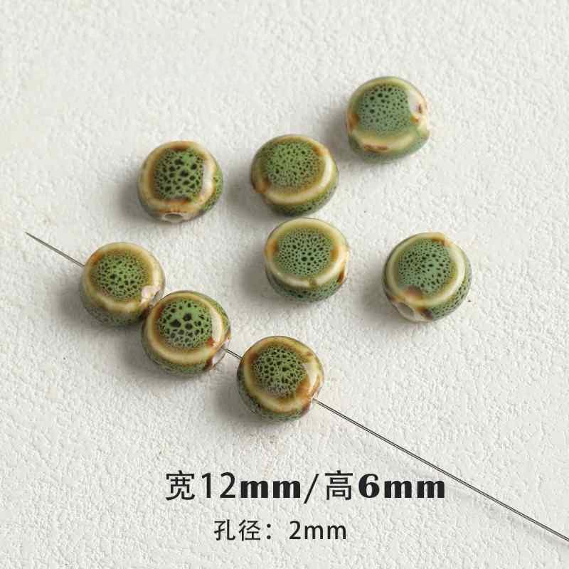 vintage ceramic rice beads water drop diy accessories material