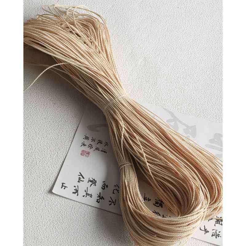 1mm non-elastic wax line woven rope necklace pendant special beaded line diy accessories
