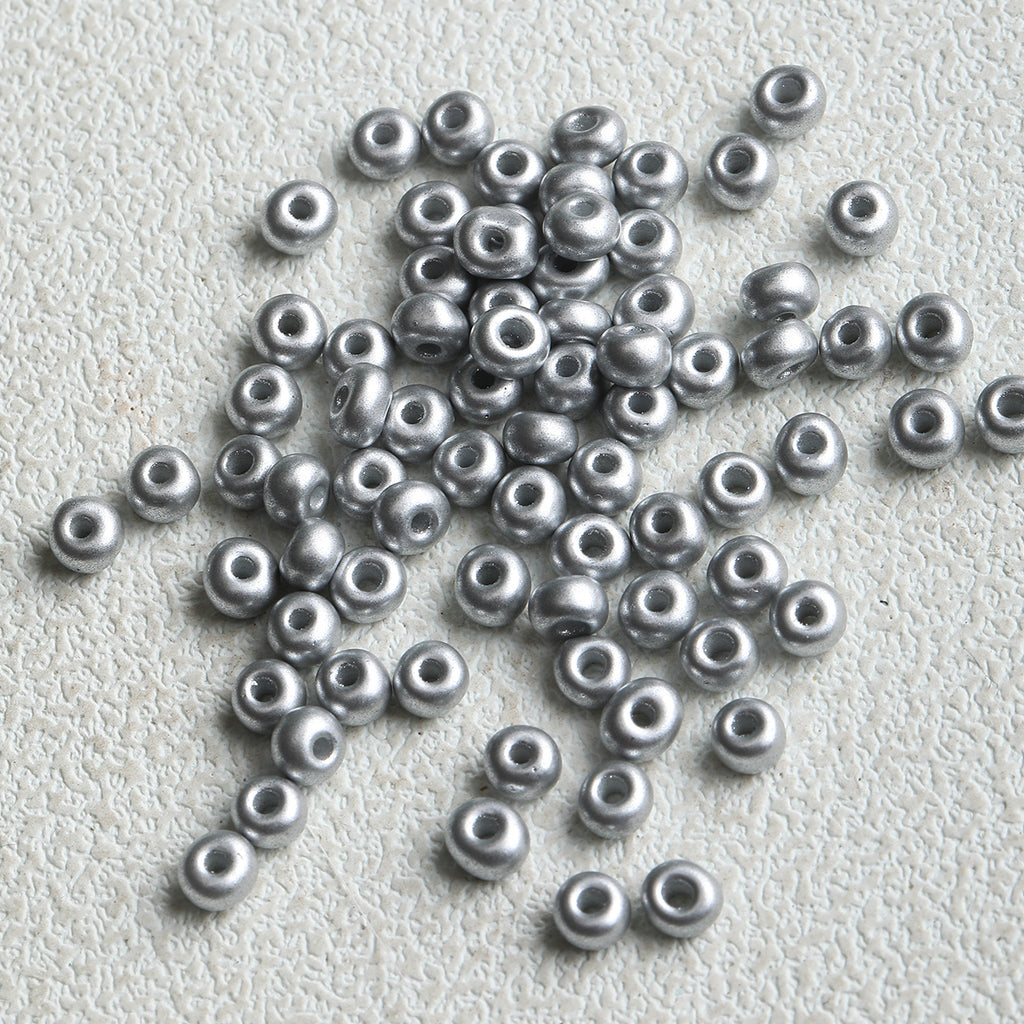 4mm high quality glass rice beads beaded bracelet necklace phone chain earrings diy accessories material loose beads