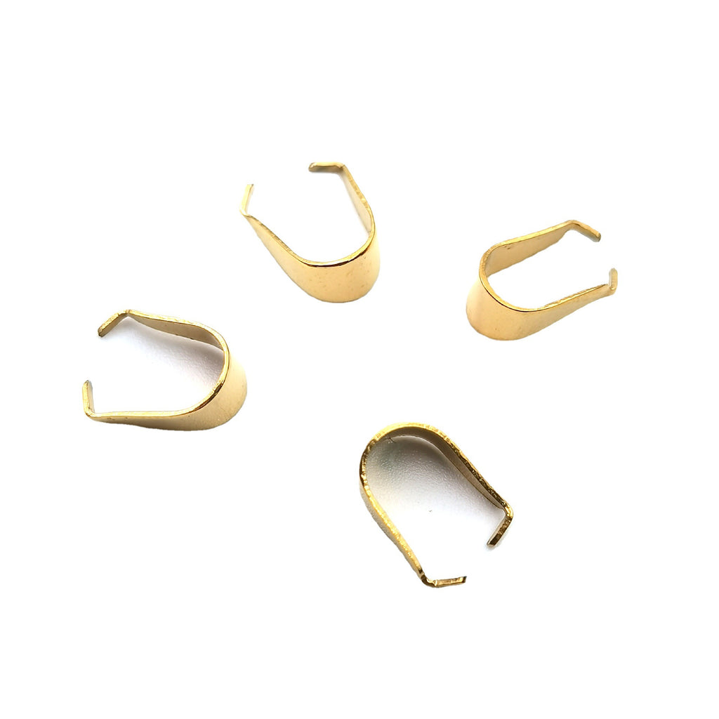 Stainless Steel Melon Buckle U-shaped Fork Buckle Drop Pendant Professional Handmade Wrong Buckle Melon Buckle diy Jewelry Accessories