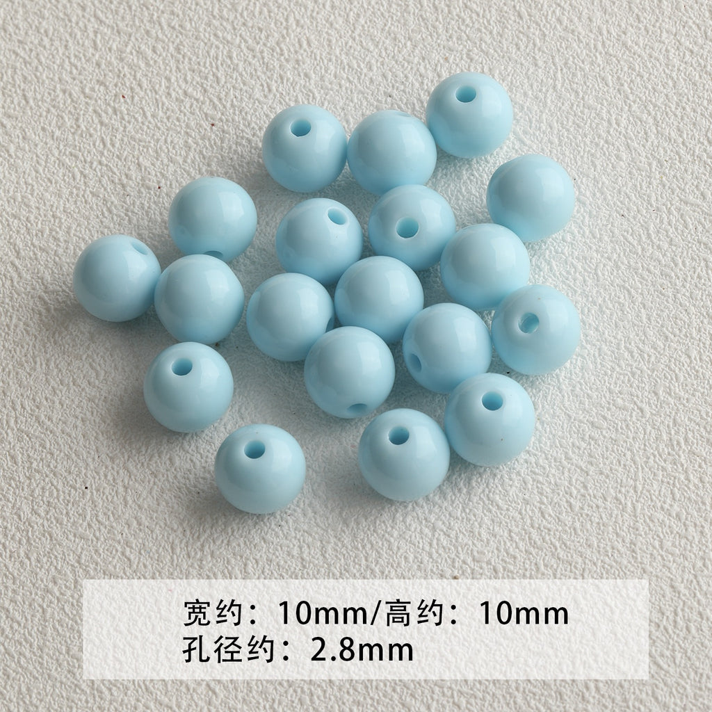 [Bihai] acrylic paint cheese star cone beaded mobile phone chain loose beads diy accessories material beads