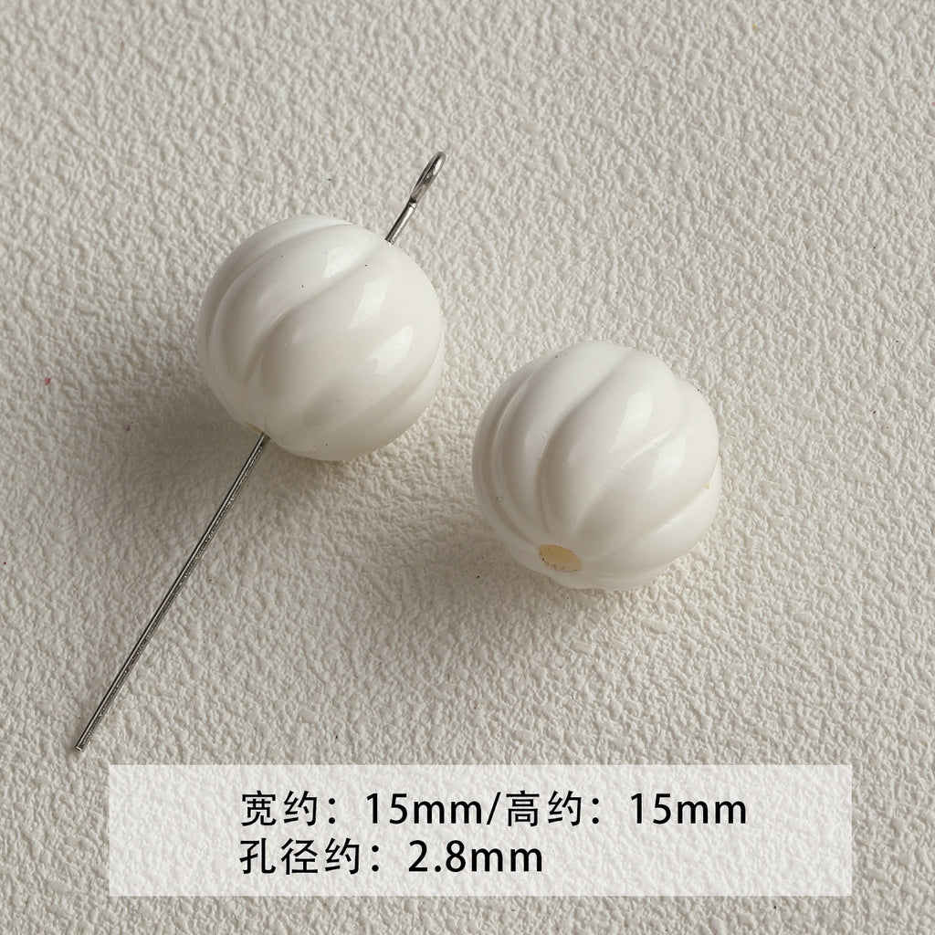 [Bihai] acrylic paint cheese star cone beaded mobile phone chain loose beads diy accessories material beads